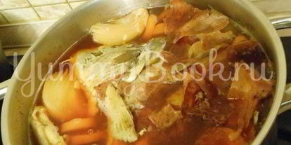 Шаг 10: заливного из карпа с буряком