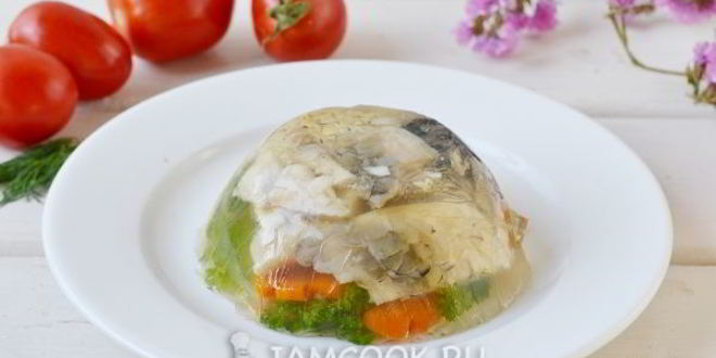 Рецепт заливного из карпа