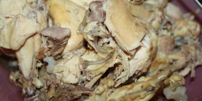 Шаг 2: заливного из куриных бедрышек