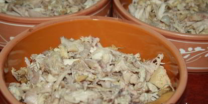 Шаг 4: заливного из куриных бедрышек