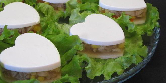 Рецепт заливного из курицы