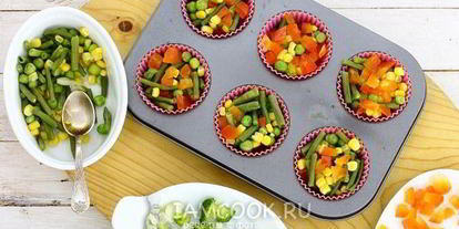 Шаг 7: заливного из овощей