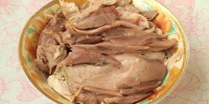 Шаг 2: заливного из петуха