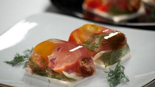 Рецепт Заливного из помидоров