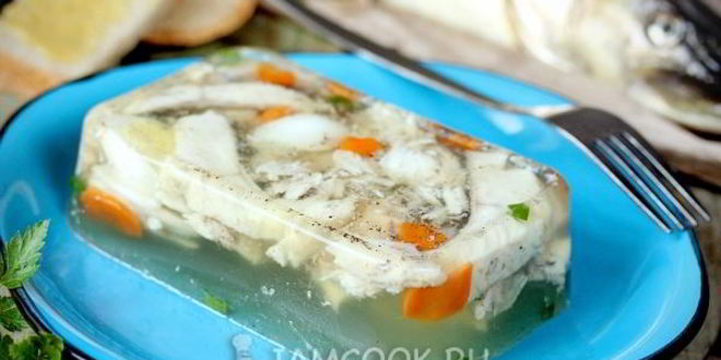 Рецепт заливного из щуки