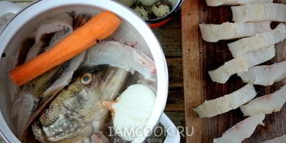 Шаг 2: заливного из щуки