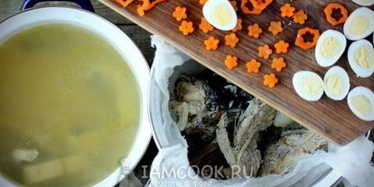 Шаг 3: заливного из щуки