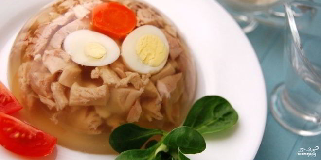 Рецепт заливного из свинины