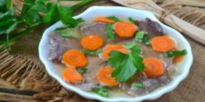 Шаг 6: заливного из свиного языка