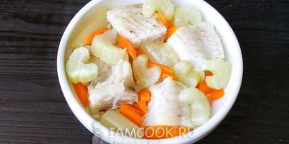 Шаг 8: заливного из трески с желатином