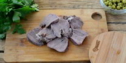 Шаг 3: заливного из языка