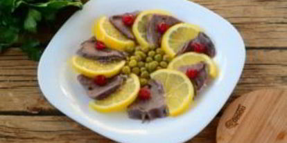 Шаг 4: заливного из языка