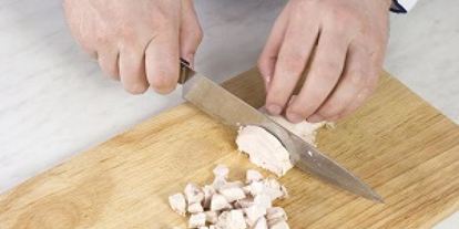 Шаг 1: заливного с куриным филе