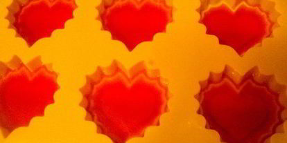 Шаг 4: заливного сердечки