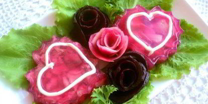 Шаг 7: заливного сердечки