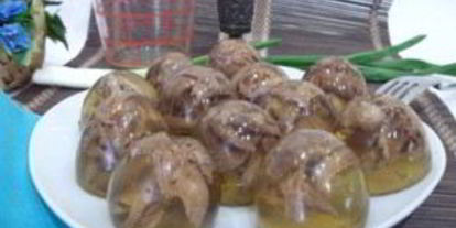 Шаг 2: заливного в яичной скорлупе