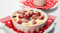 Рецепт Запеченного сабайона со свежими ягодами