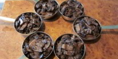 Шаг 2: грибного жульена со сливками