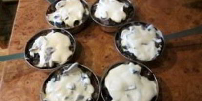 Шаг 4: грибного жульена со сливками