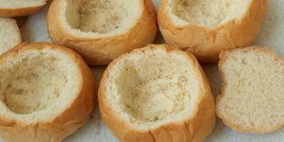 Шаг 2: грибного жульена в булочке