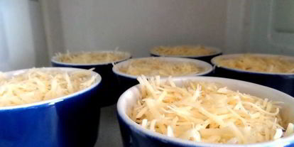 Шаг 20: сливочного жульена с ветчиной и грибами