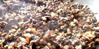 Шаг 8: сливочного жульена с ветчиной и грибами