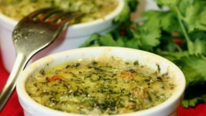 Рецепт Жульена из баклажанов и кабачков