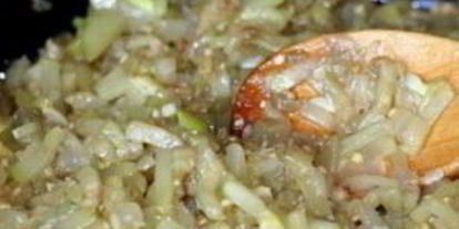 Шаг 2: жульена из баклажанов и кабачков