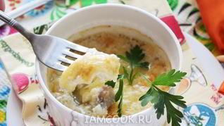 Рецепт Жульена из белых грибов