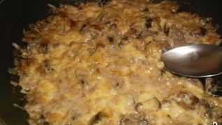 Рецепт Жульена из говядины с грибами