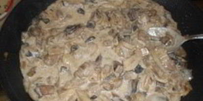 Шаг 2: жульена из говядины с грибами