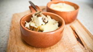 Рецепт Жульена из шампиньонов классический