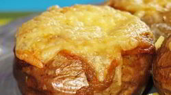 Рецепт Жульена из шампиньонов в картофеле