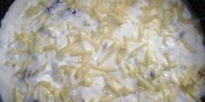 Шаг 7: жульена с грибами на сковороде