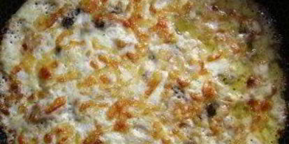 Шаг 8: жульена с грибами на сковороде