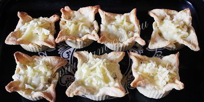 Шаг 6: жульена с грибами в тарталетках