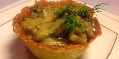 Шаг 10: жульена с грибами