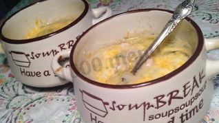 Рецепт Жульена с картошкой курицей и грибами