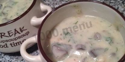 Шаг 5: жульена с картошкой курицей и грибами