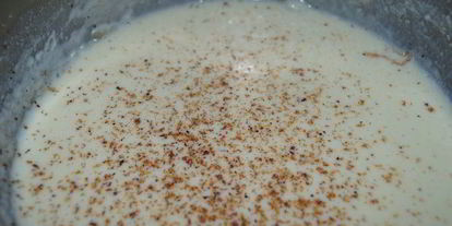 Шаг 9: жульена с копченой индейкой