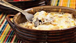 Рецепт Жульена с куриной грудкой в духовке