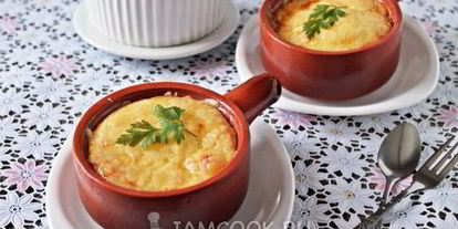 Шаг 12: жульена с курицей и грибами в горшочках