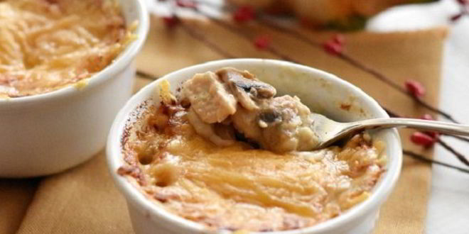 Рецепт жульена с курицей и грибами