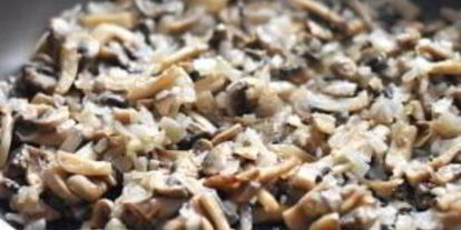 Шаг 3: жульена с курицей и грибами