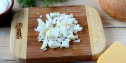 Шаг 2: жульена в булочках