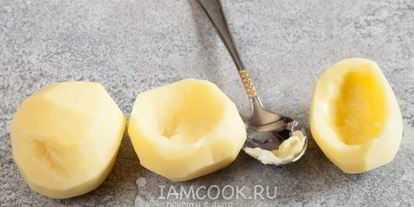 Шаг 2: жульена в картофеле