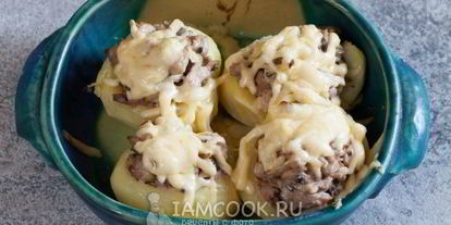 Шаг 9: жульена в картофеле