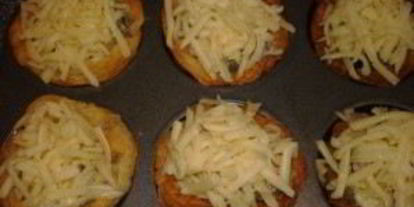 Шаг 3: жульена в корзиночках из теста