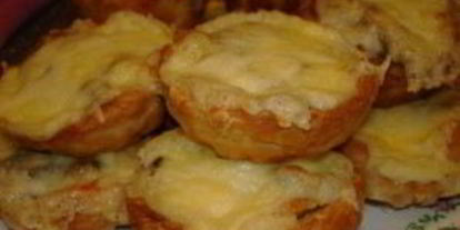 Шаг 4: жульена в корзиночках из теста