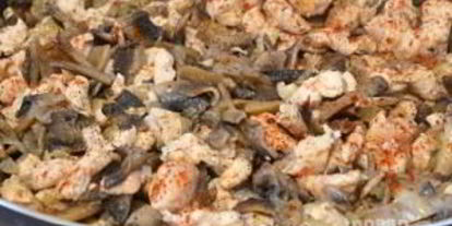 Шаг 5: жульена в съедобных кокотницах